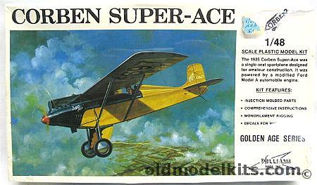 Williams Brothers 1/48 1935 Corben Super-Ace Sportsplane, 48-3191 plastic model kit